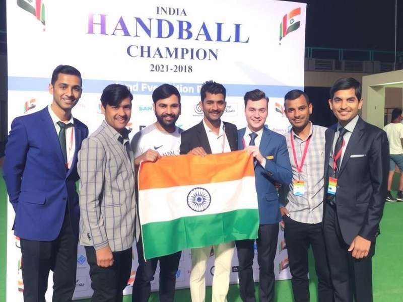 India Handball Champion Diwali Event